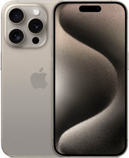Смартфон Apple iPhone 15 Pro 512 ГБ Натуральный титан
